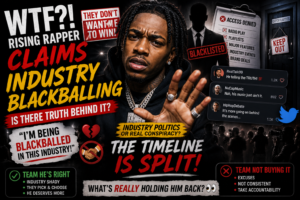 Rising rapper claims industry blackballing as social media debates truth behind music career struggles and industry politics